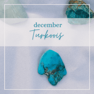 december ~ Turkoois