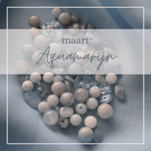 maart ~ Aquamarijn