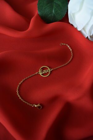 Armband 'LOVE' in stainless steel ~ LC 017