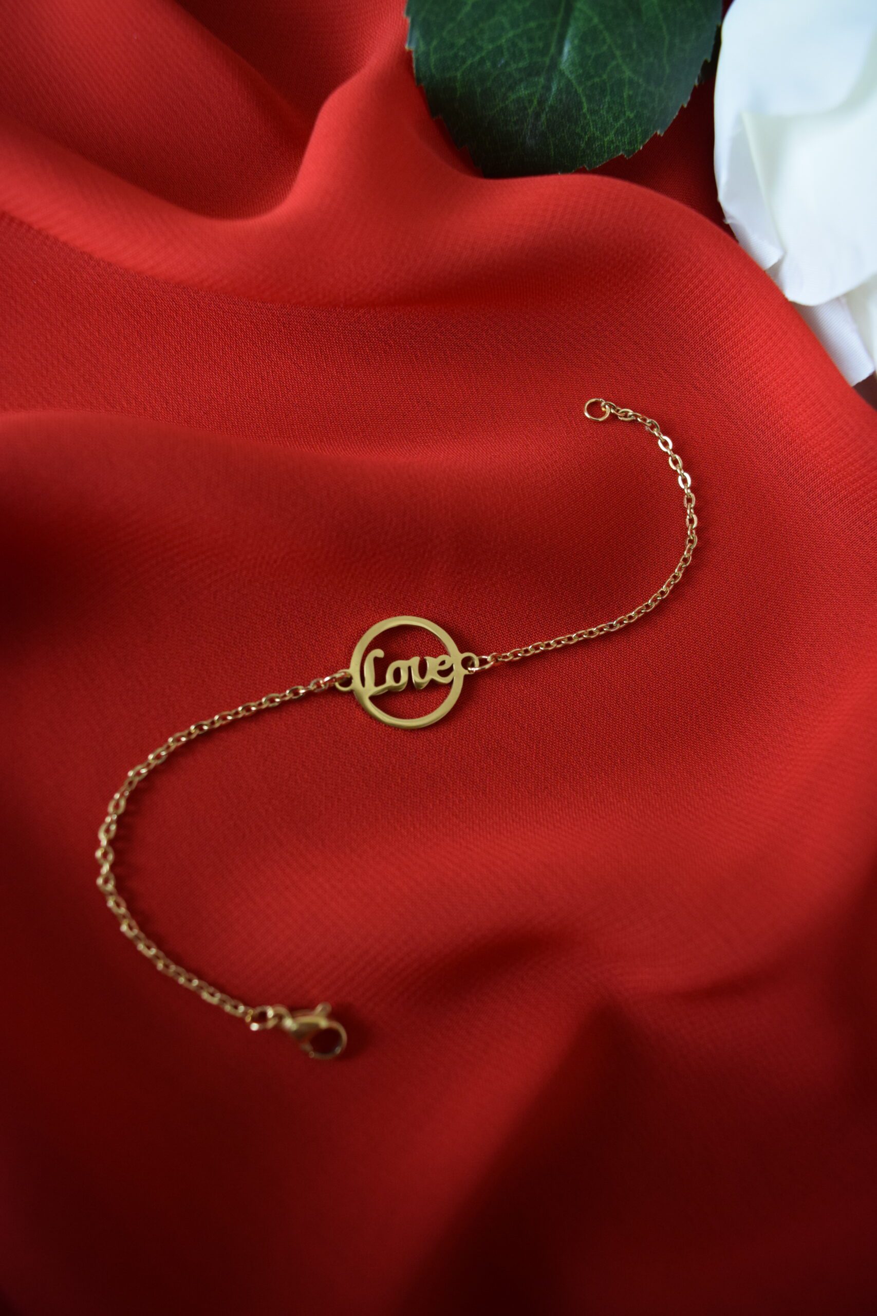 Armband 'LOVE' in stainless steel ~ LC 017 - Afbeelding 2