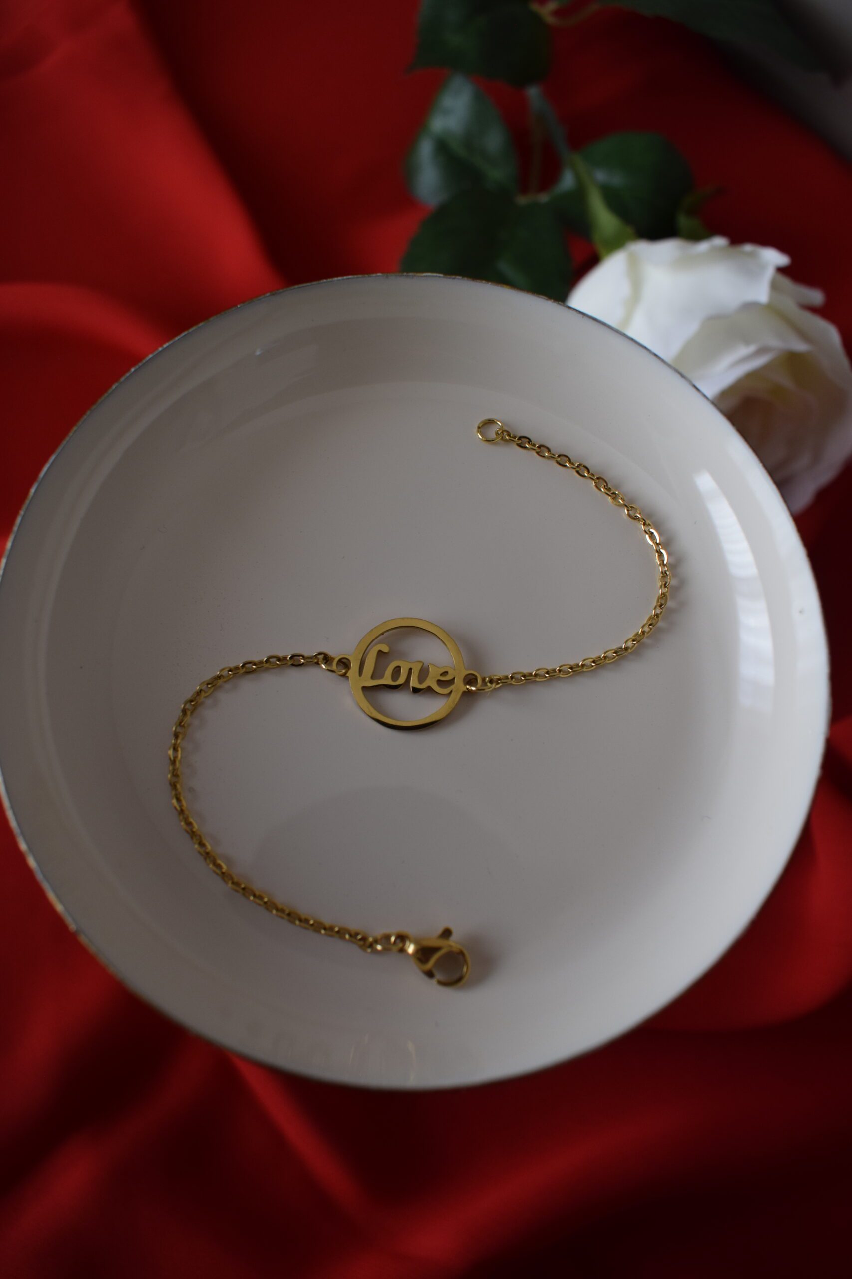 Armband 'LOVE' in stainless steel ~ LC 017 - Afbeelding 4
