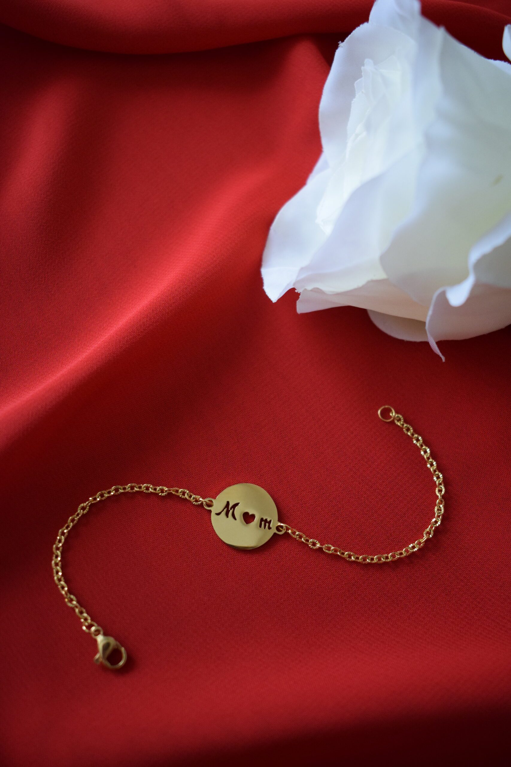 Armband 'MOM' in stainless steel ~ LC 023 - Afbeelding 3