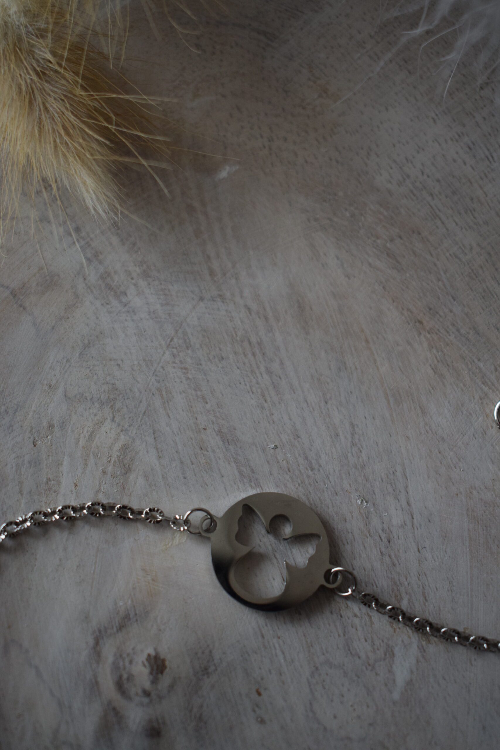 Armband stainless steel met Engel (zilverkleur) ~ EN 004 - Afbeelding 4