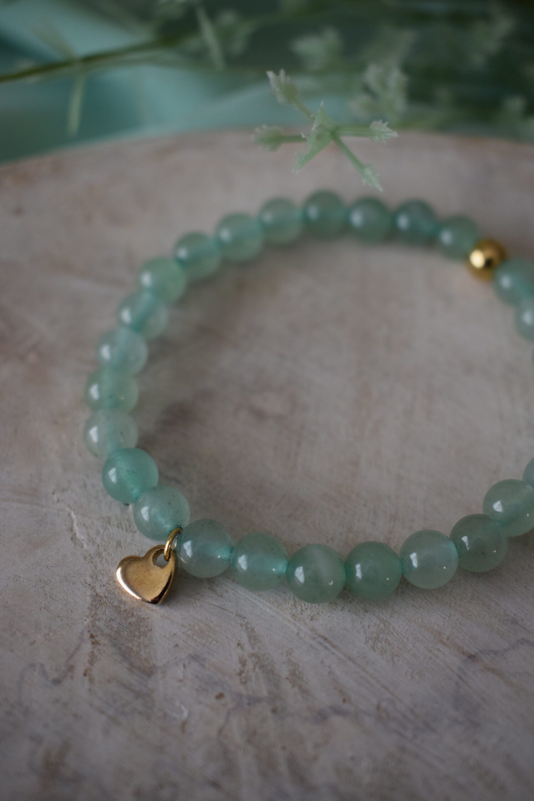 Kralenarmband Groene Aventurijn 6mm ~ GA 001 - Afbeelding 4