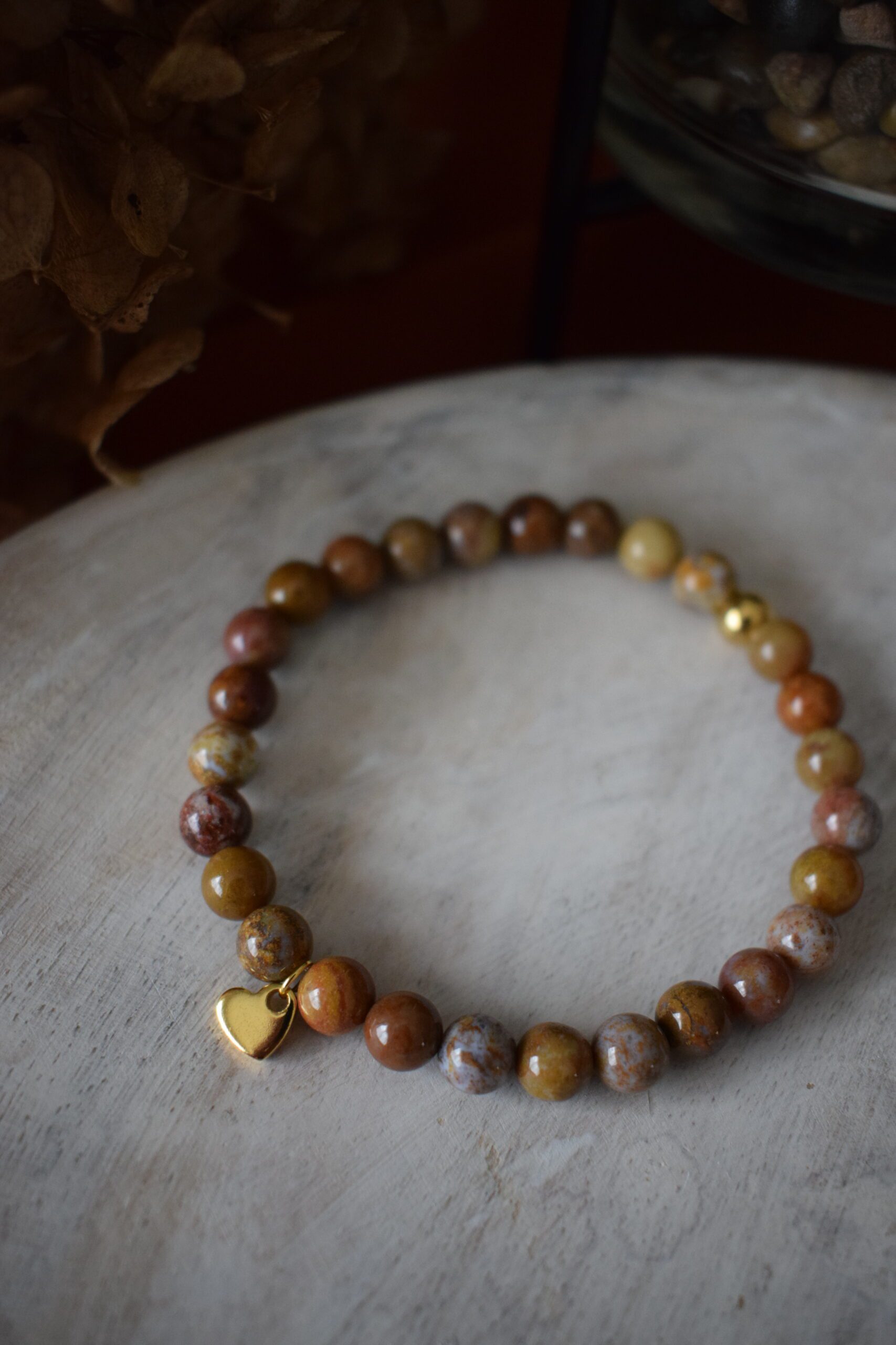 Kralenarmband Natural Jade 6mm ~ NJ 001 - Afbeelding 3