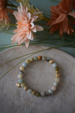 Kralenarmband Amazoniet 6mm ~ AM 002