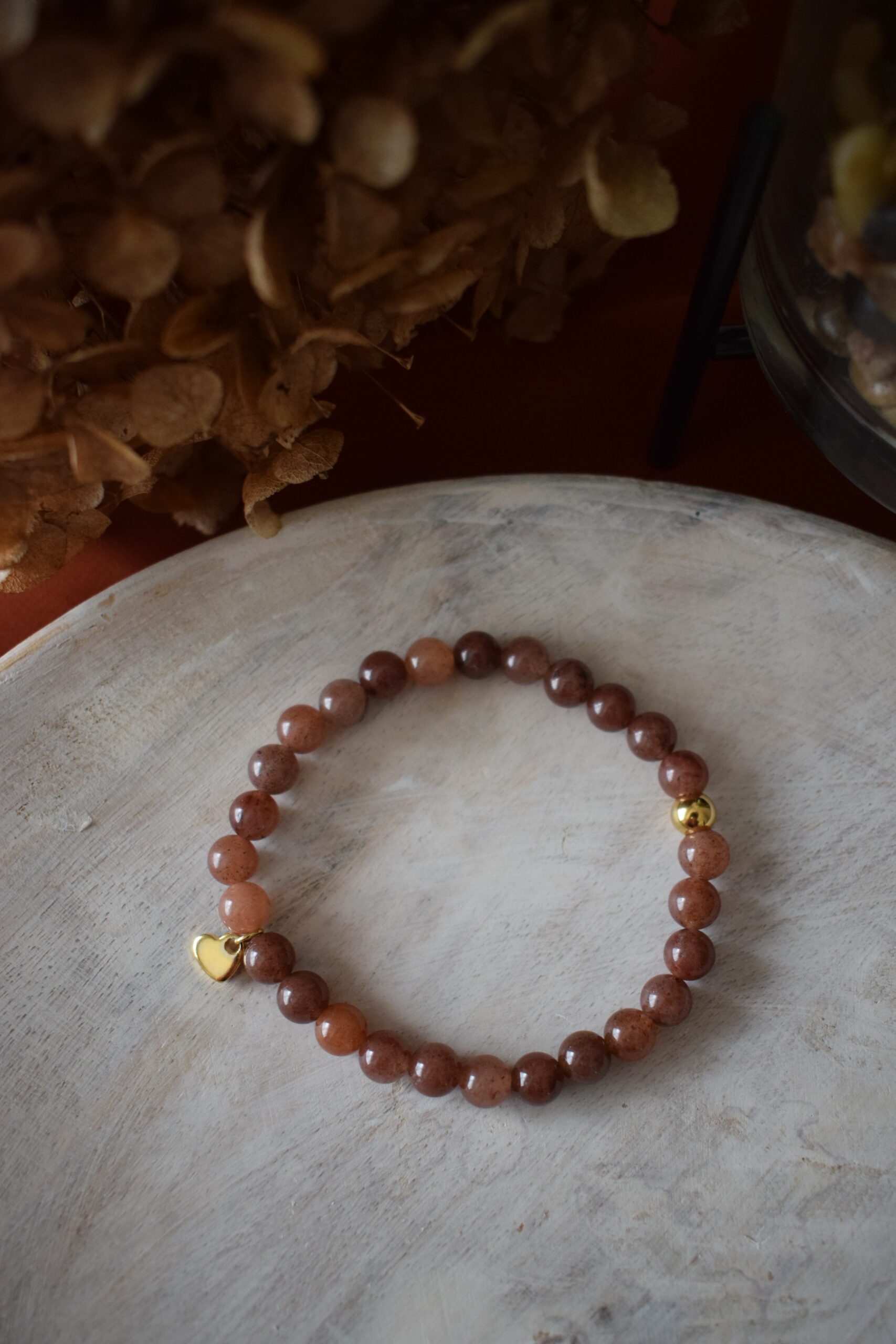 Kralenarmband Paarse Aventurijn 6mm ~ PA 001