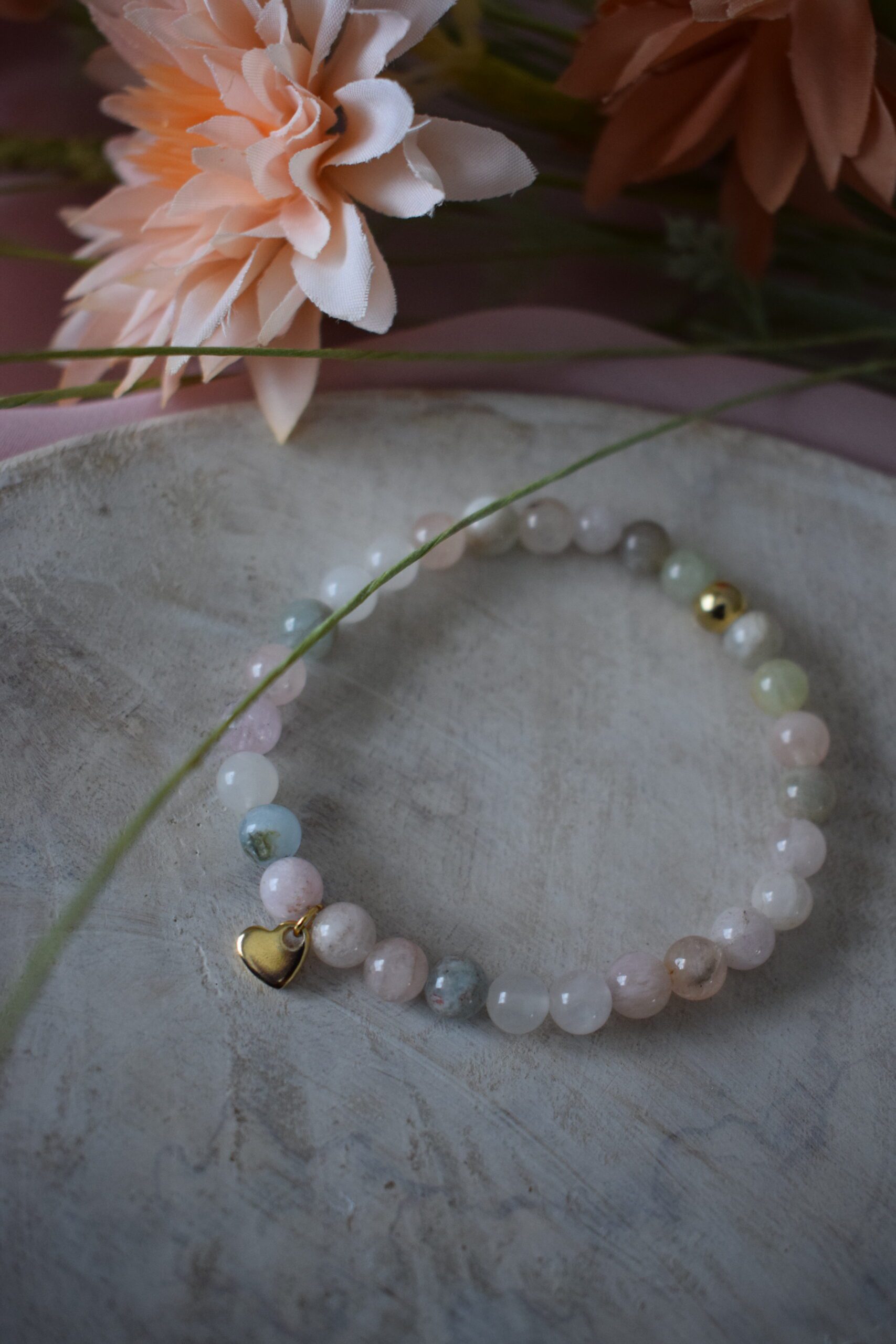 Kralenarmband Morganiet 6mm ~ MOR 001 - Afbeelding 2
