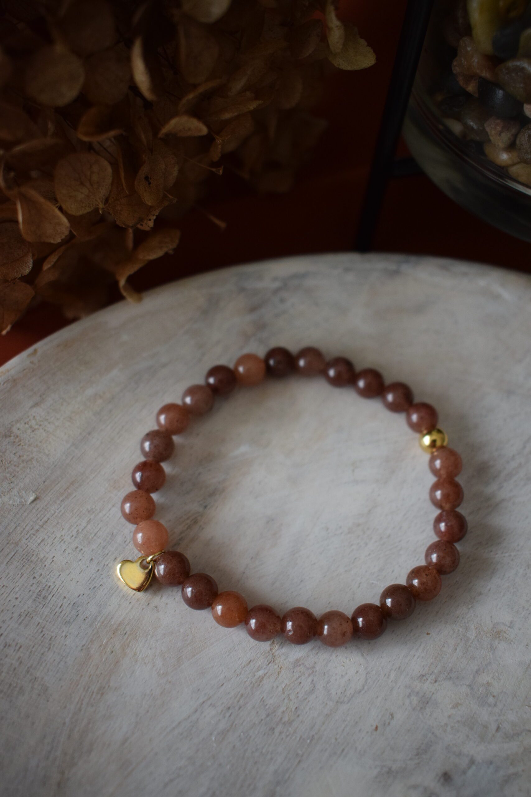 Kralenarmband Paarse Aventurijn 6mm ~ PA 001 - Afbeelding 2