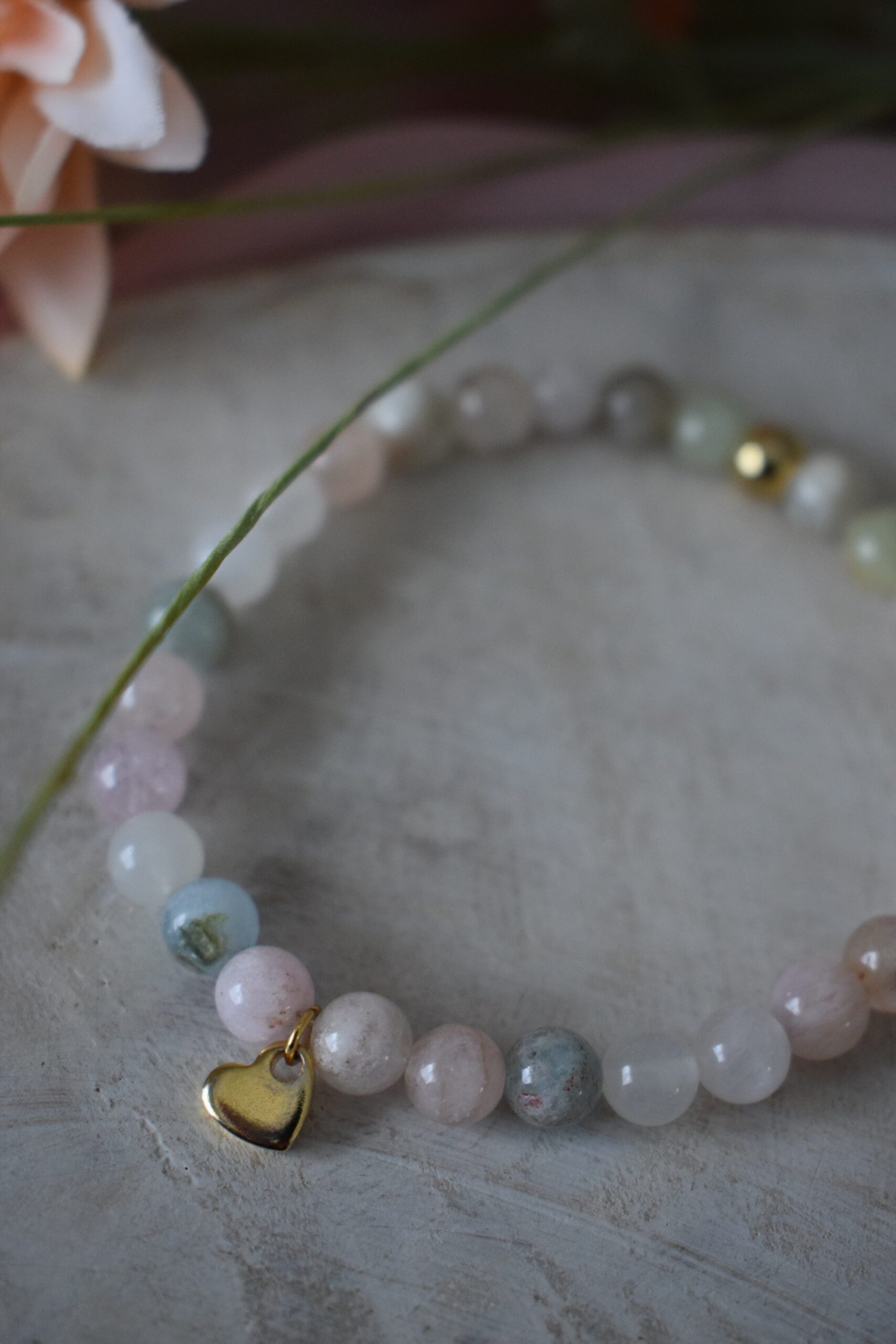 Kralenarmband Morganiet 6mm ~ MOR 001 - Afbeelding 4