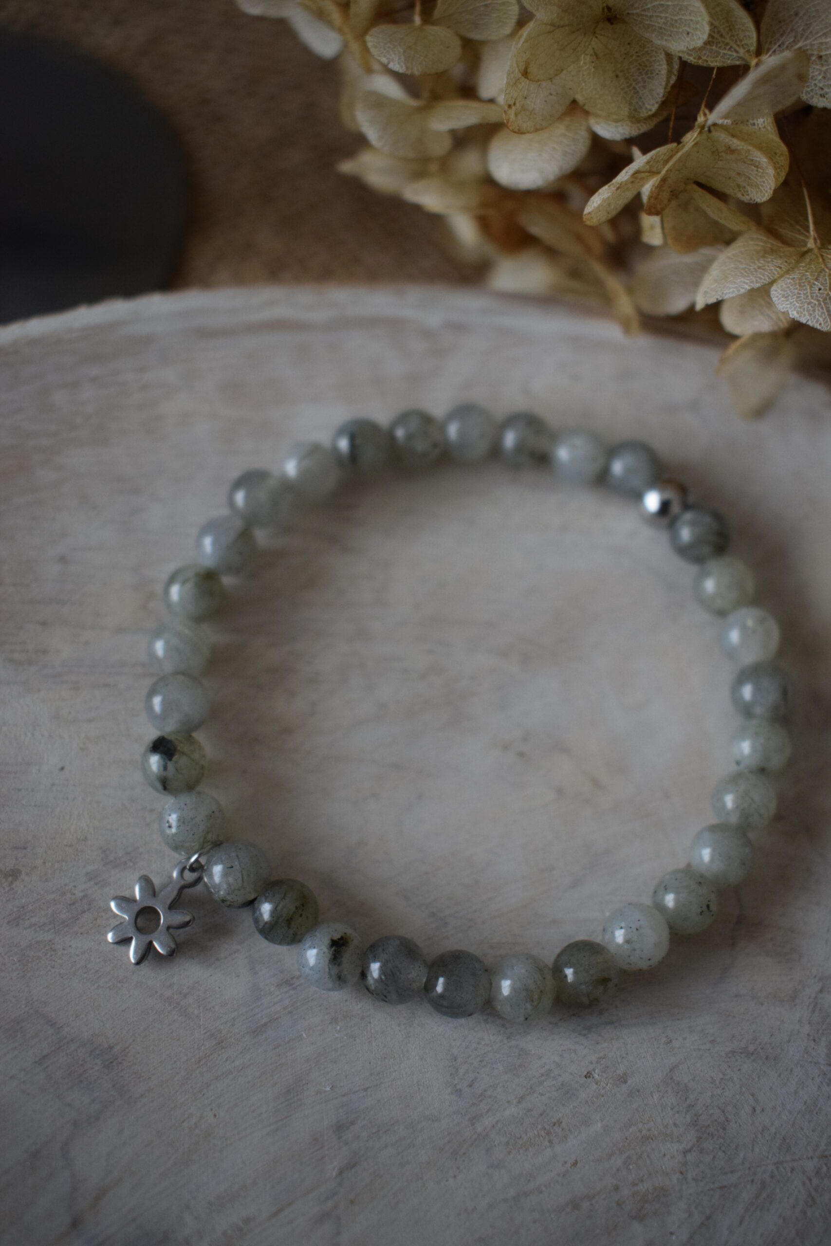 Kralenarmband Labradoriet 6mm ~ LA 001 - Afbeelding 3