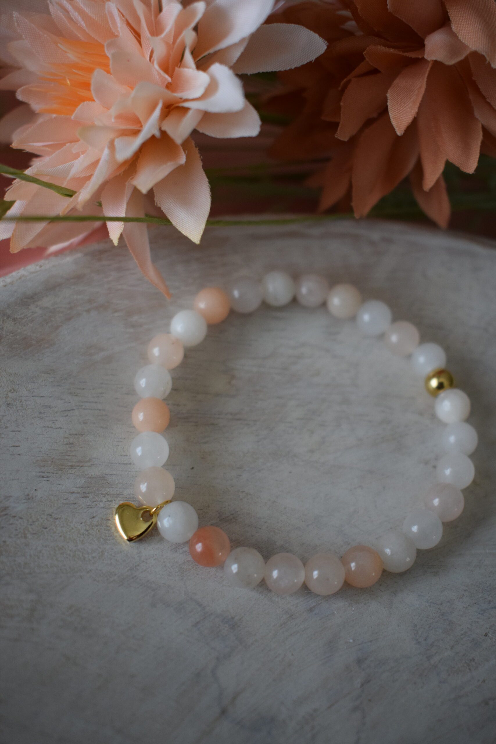 Kralenarmband Roze Aventurijn 6mm ~ RA 001 - Afbeelding 3
