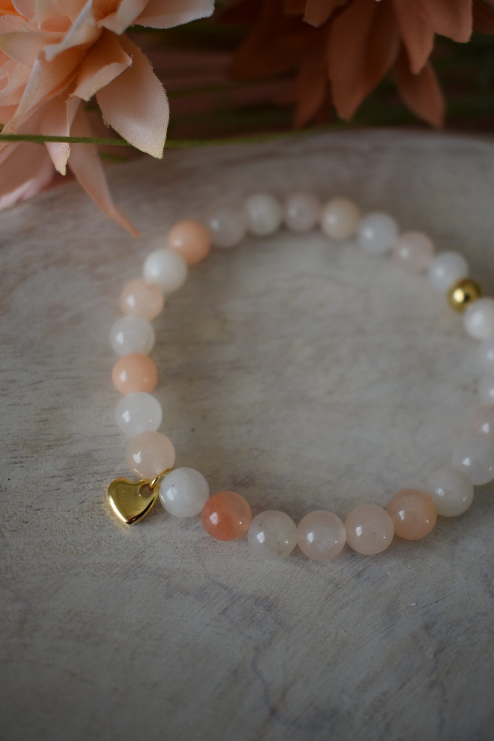 Kralenarmband Roze Aventurijn 6mm ~ RA 001 - Afbeelding 4