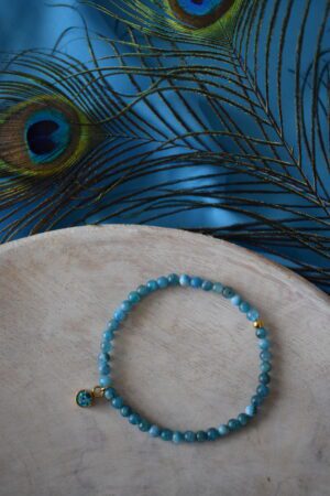 Kralenarmband Apatiet 4mm kralen ~ AP 002
