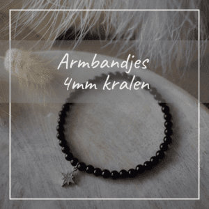 Armbanden 4mm kralen