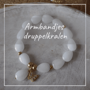 Armbanden druppelkralen